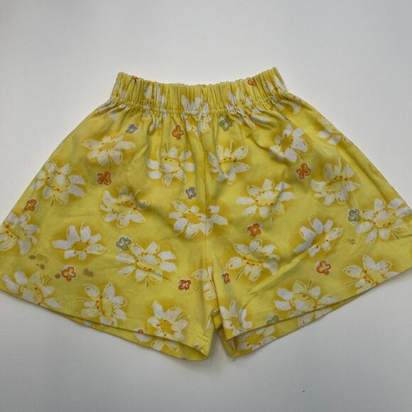 CATIMINI Floral Cotton Shorts Size 4 - Picture 1 of 4